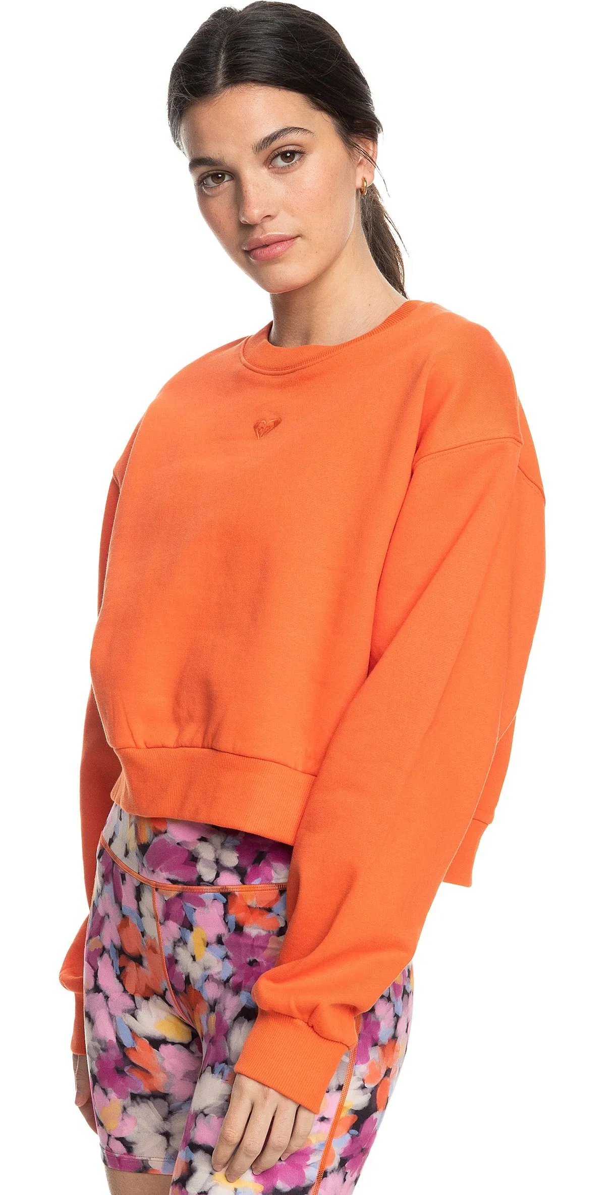 sudadera Roxy Essential Energy Crew Neck - NME0/Tigerlily - women´s