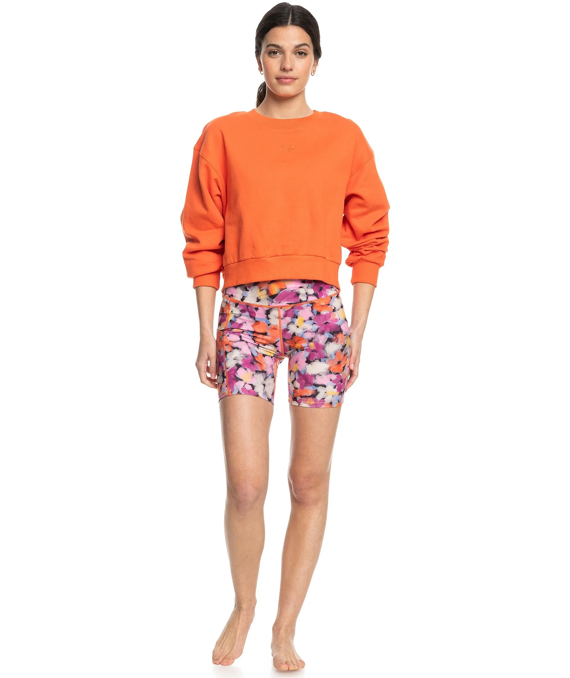 sudadera Roxy Essential Energy Crew Neck - NME0/Tigerlily - women´s