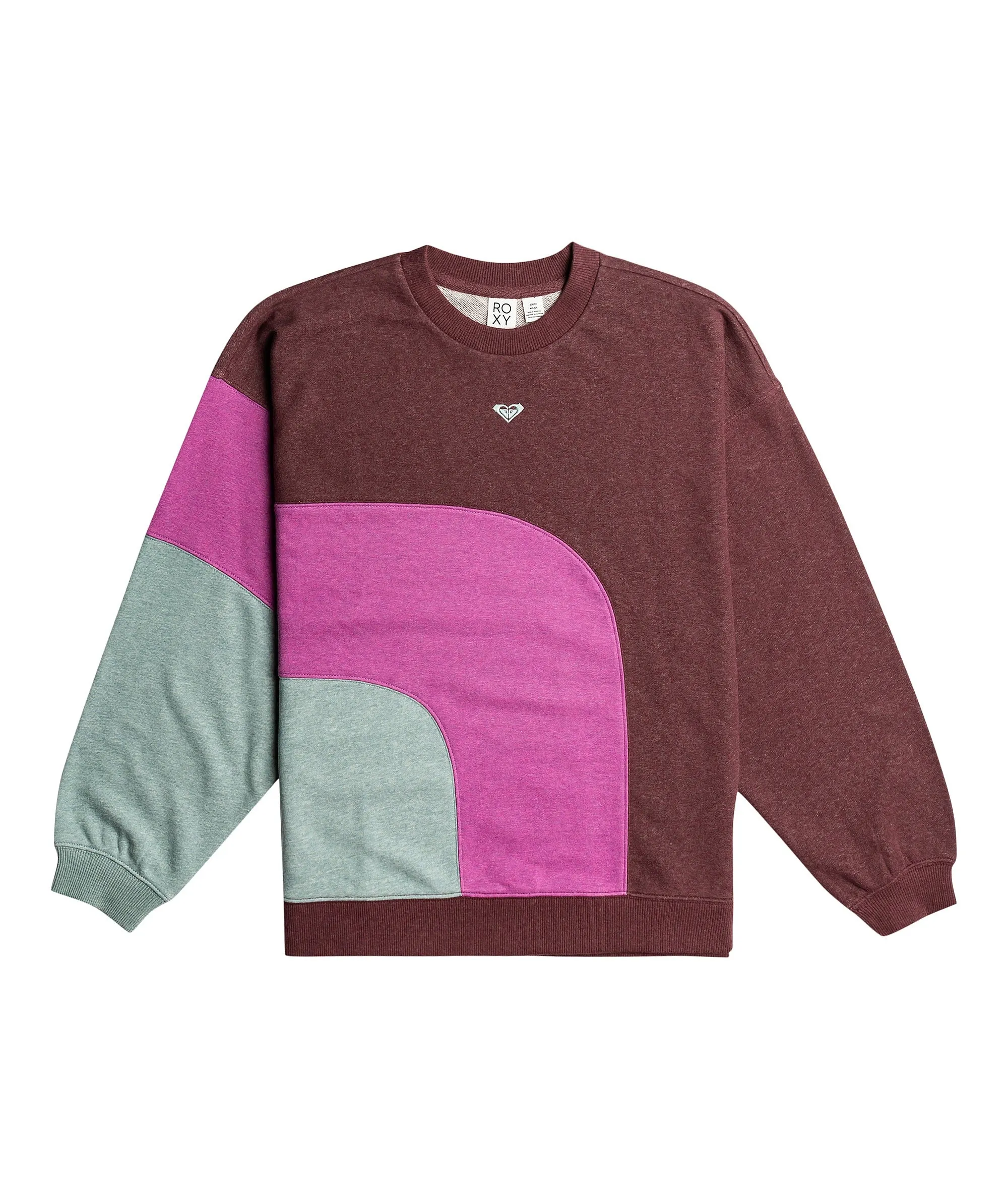 sudadera Roxy Happy Daize - RSY0/Bitter Chocolate - women´s