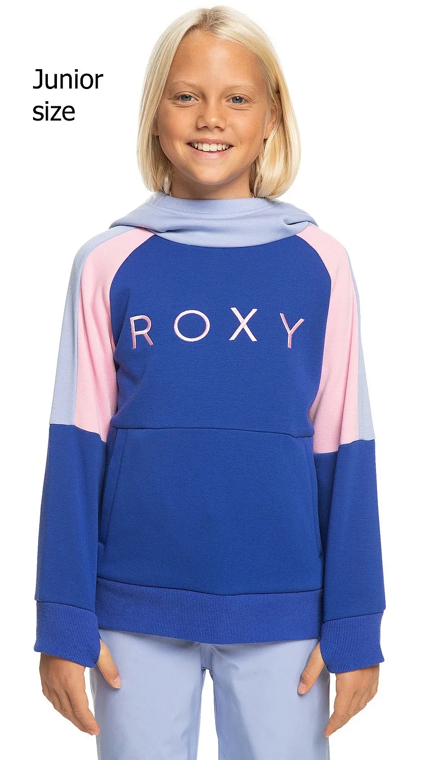 sudadera Roxy Liberty Hoodie - PRC0/Bluing - girl´s