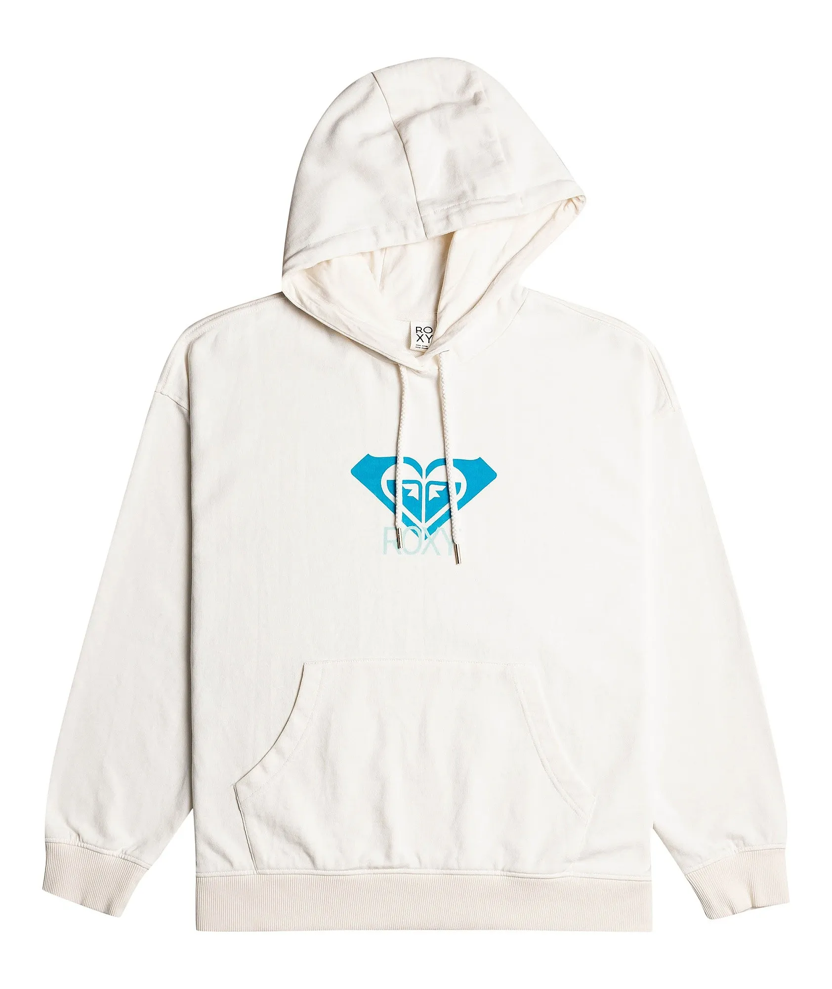 sudadera Roxy Life Warm Blue Hug - WBK0/Snow White - women´s