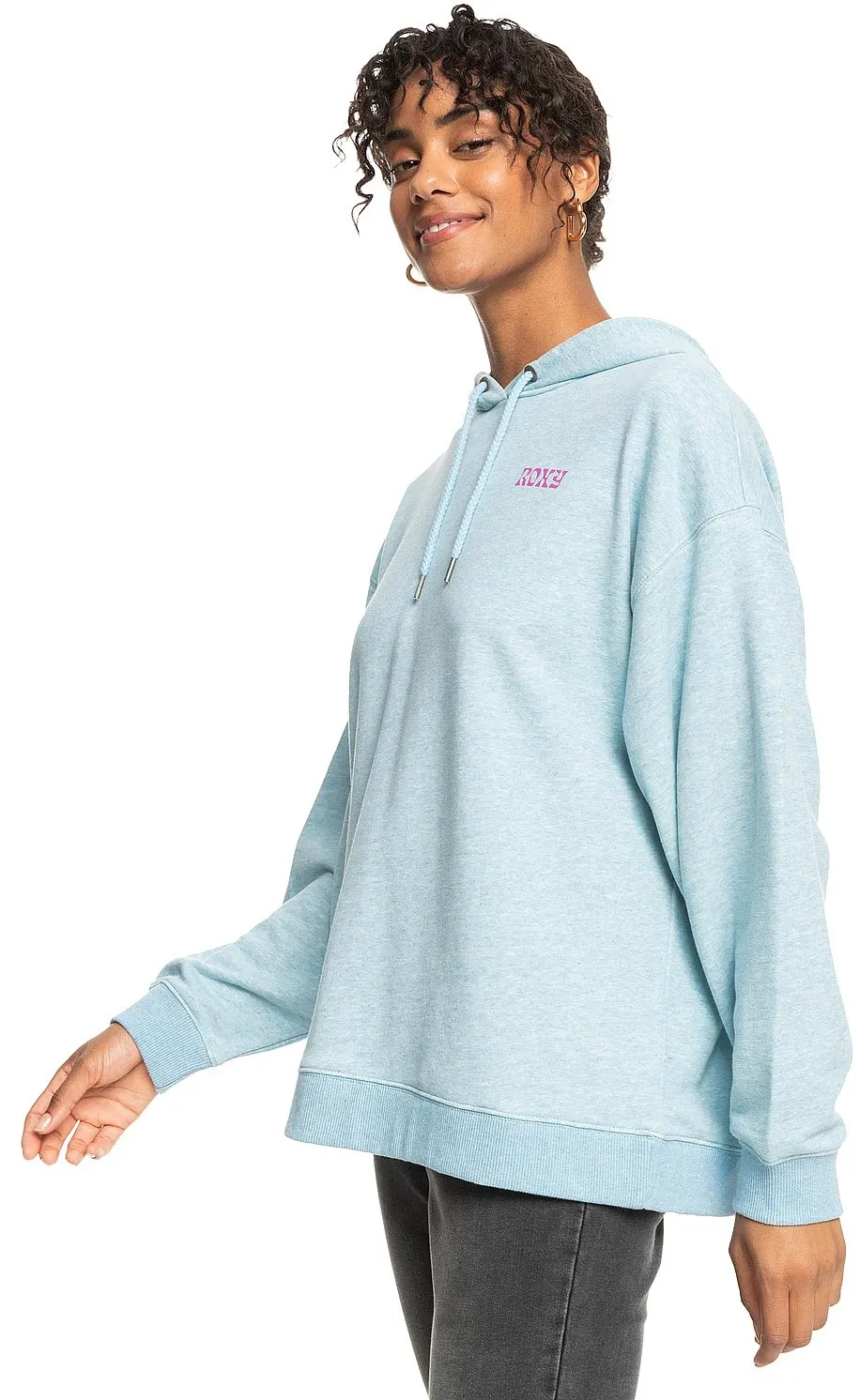 sudadera Roxy Lights Out C - BFT0/Clear Sky - women´s