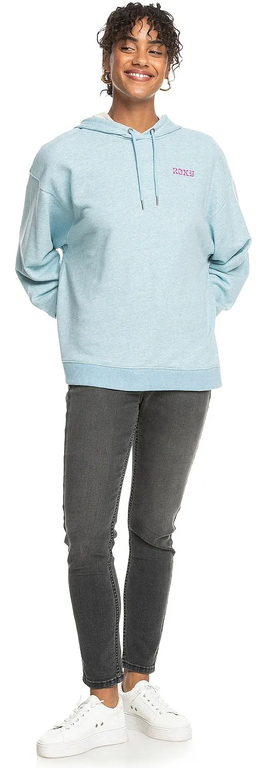 sudadera Roxy Lights Out C - BFT0/Clear Sky - women´s