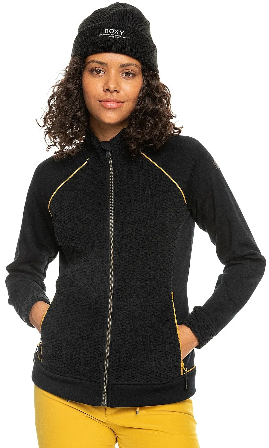 sudadera Roxy Limelight Zip - KVJ0/True Black - women´s