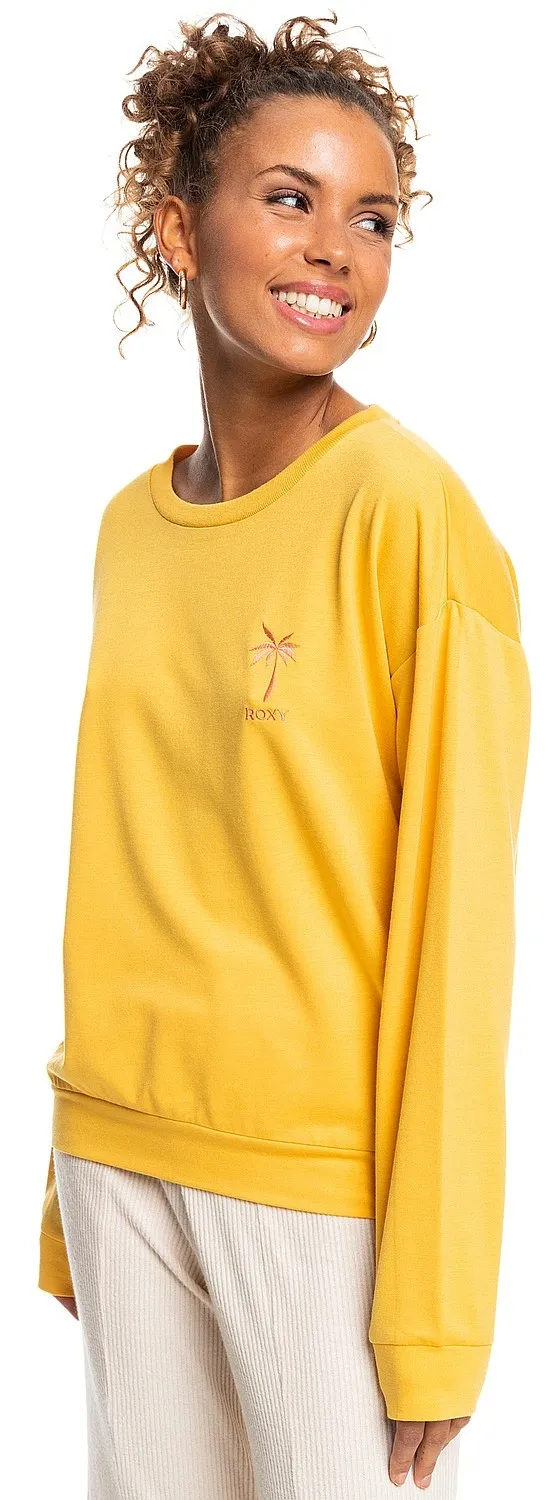 sudadera Roxy Surfing By Moonlight D - YJC0/Yolk Yellow - women´s