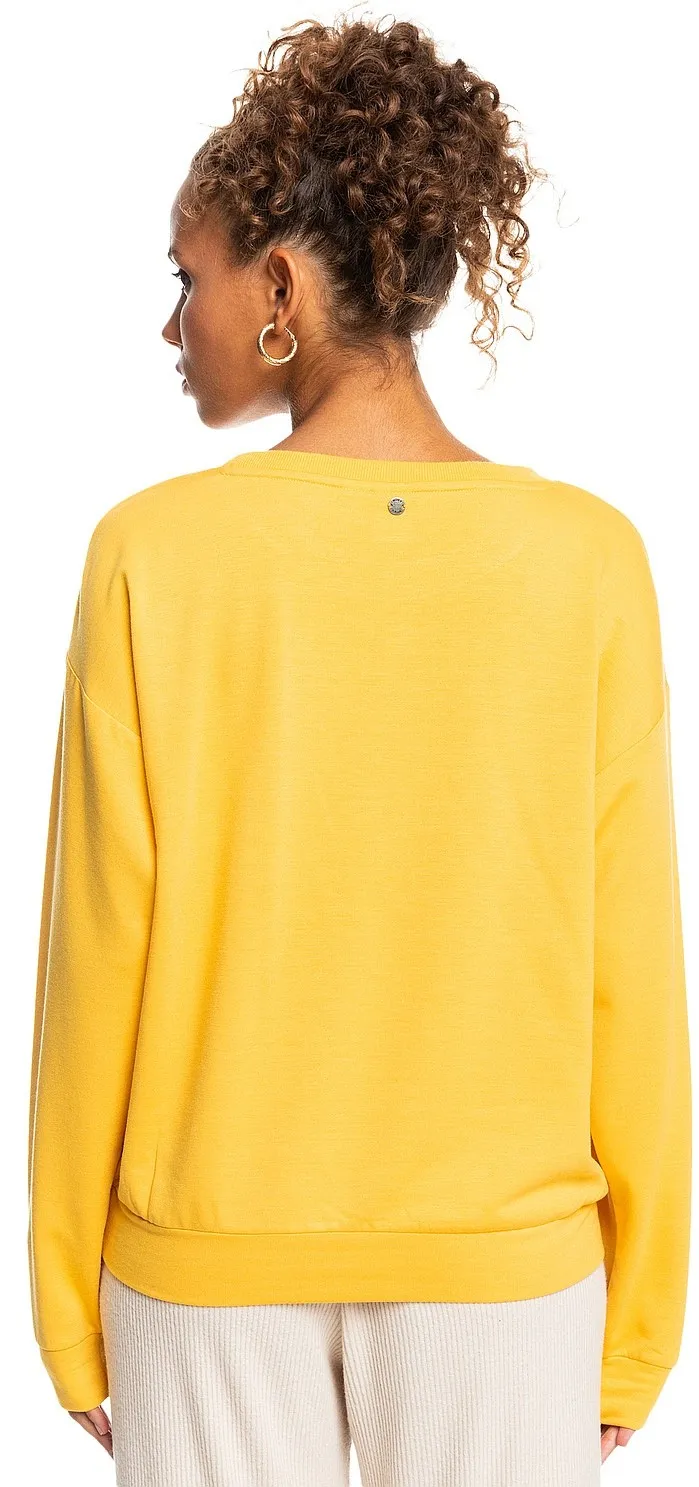 sudadera Roxy Surfing By Moonlight D - YJC0/Yolk Yellow - women´s