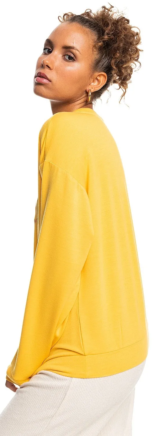 sudadera Roxy Surfing By Moonlight D - YJC0/Yolk Yellow - women´s