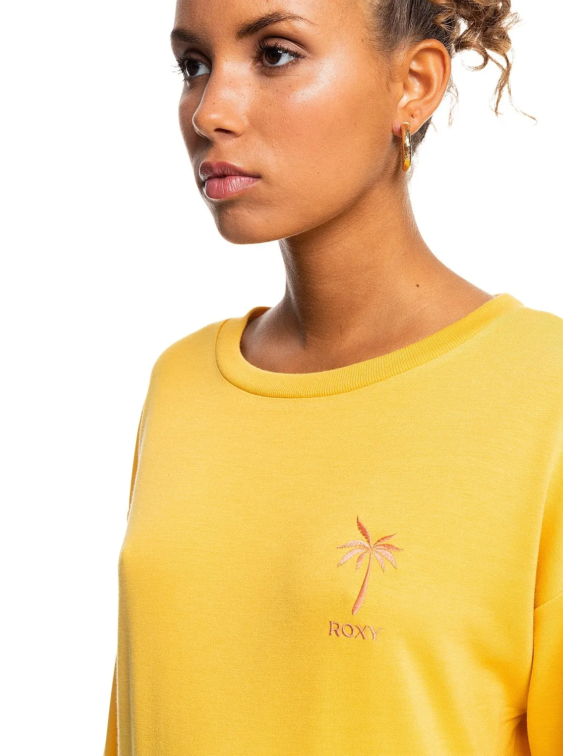 sudadera Roxy Surfing By Moonlight D - YJC0/Yolk Yellow - women´s