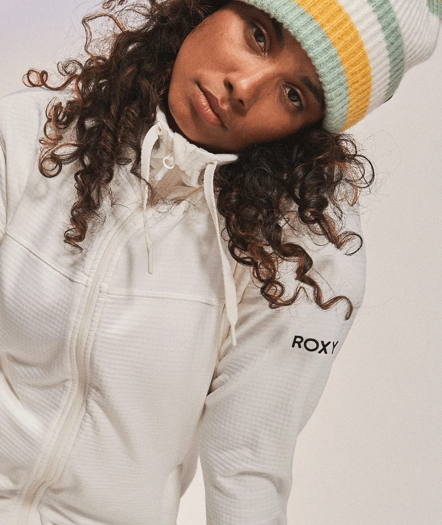 sudadera Roxy Vertere Zip - WBS0/Egret - women´s