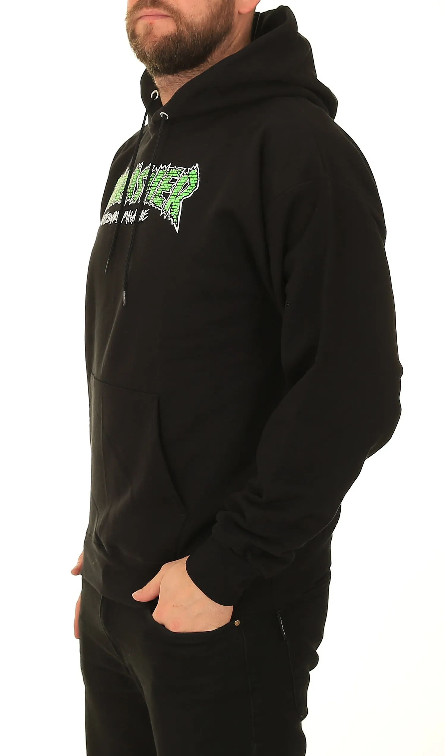 sudadera Thrasher Brick Hood - Black - men´s