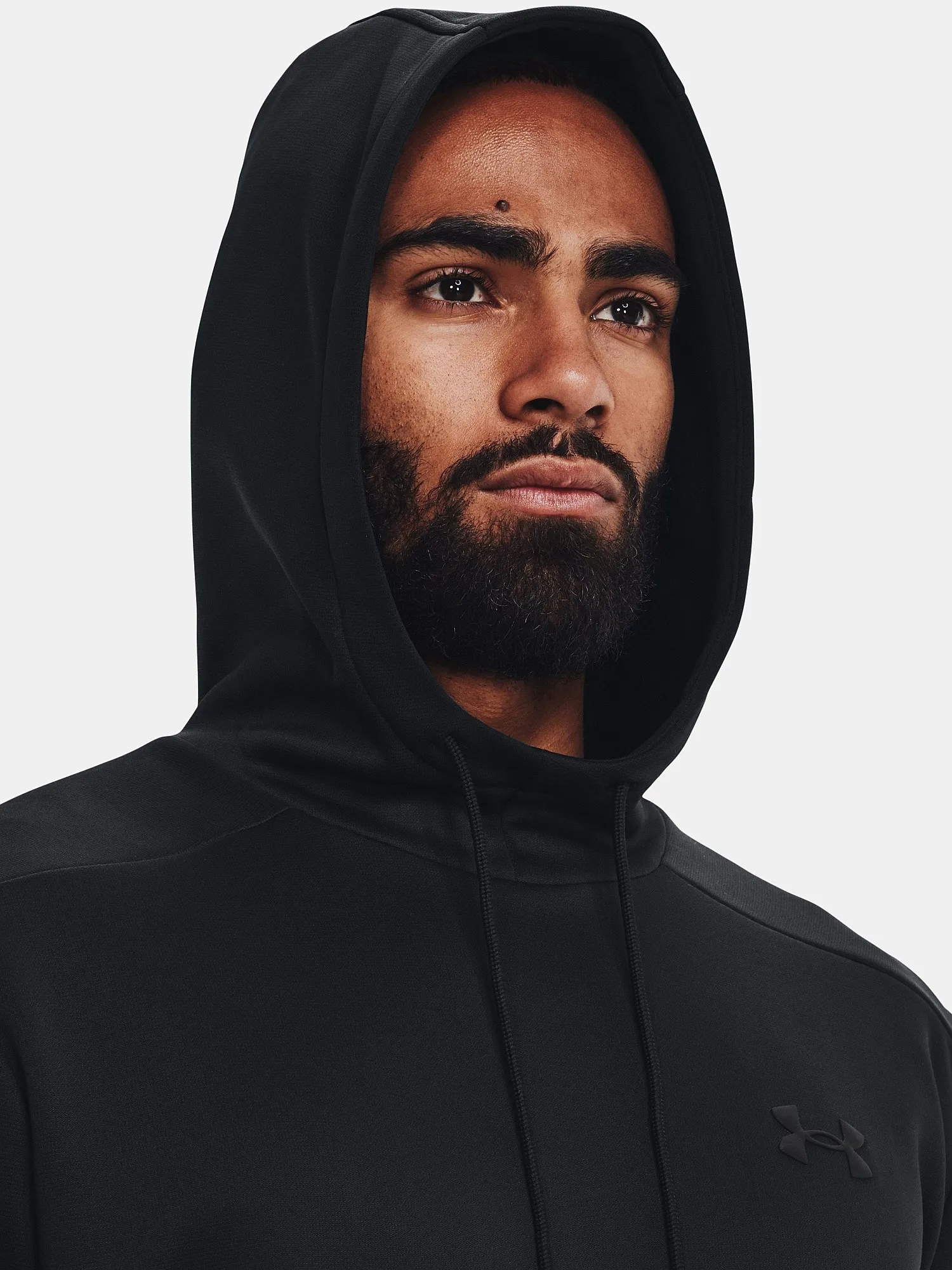 sudadera Under Armour Armour Fleece Hood - Black - men´s