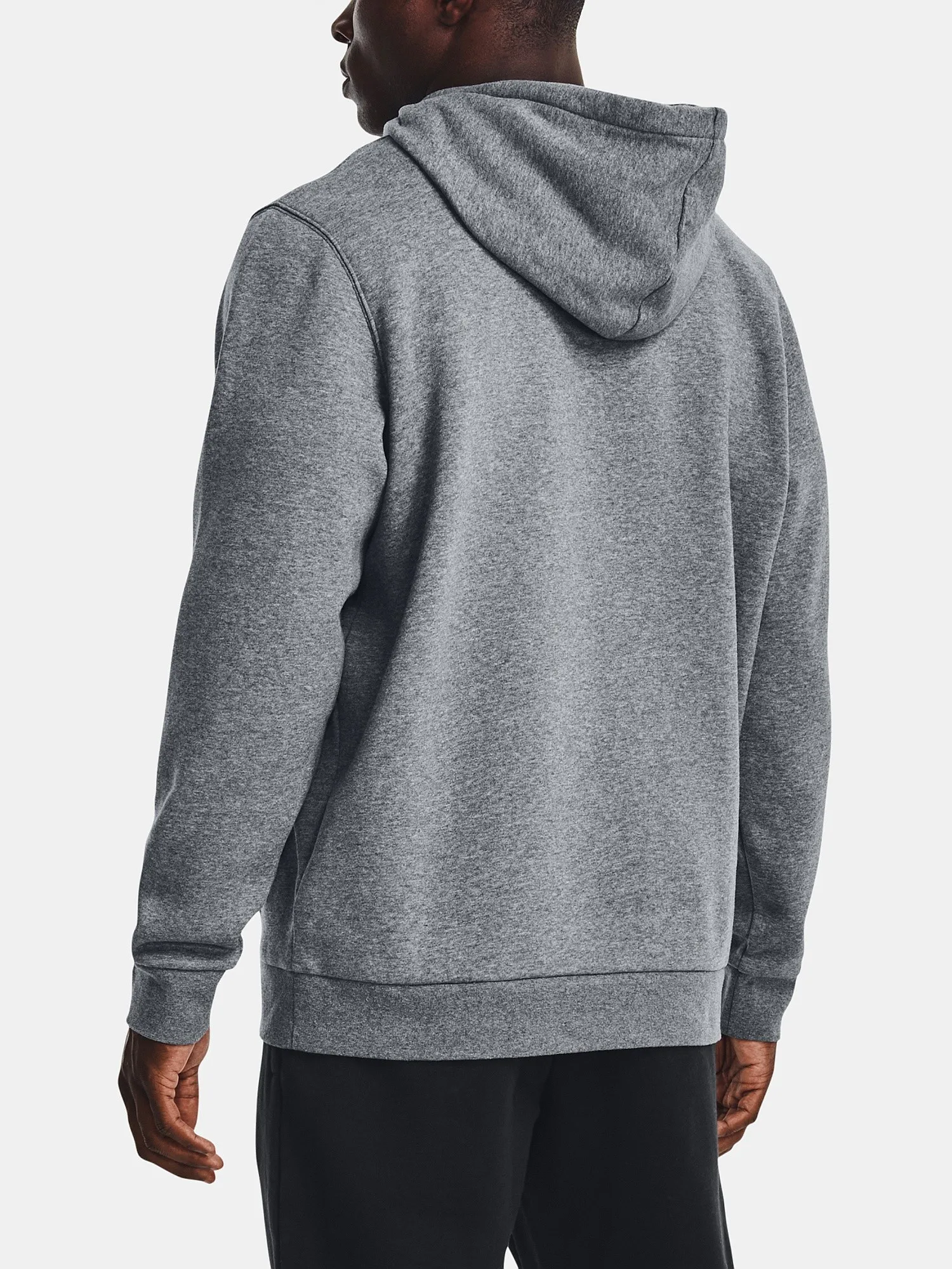 sudadera Under Armour Essential Fleece - Pitch Gray Medium Heather - men´s