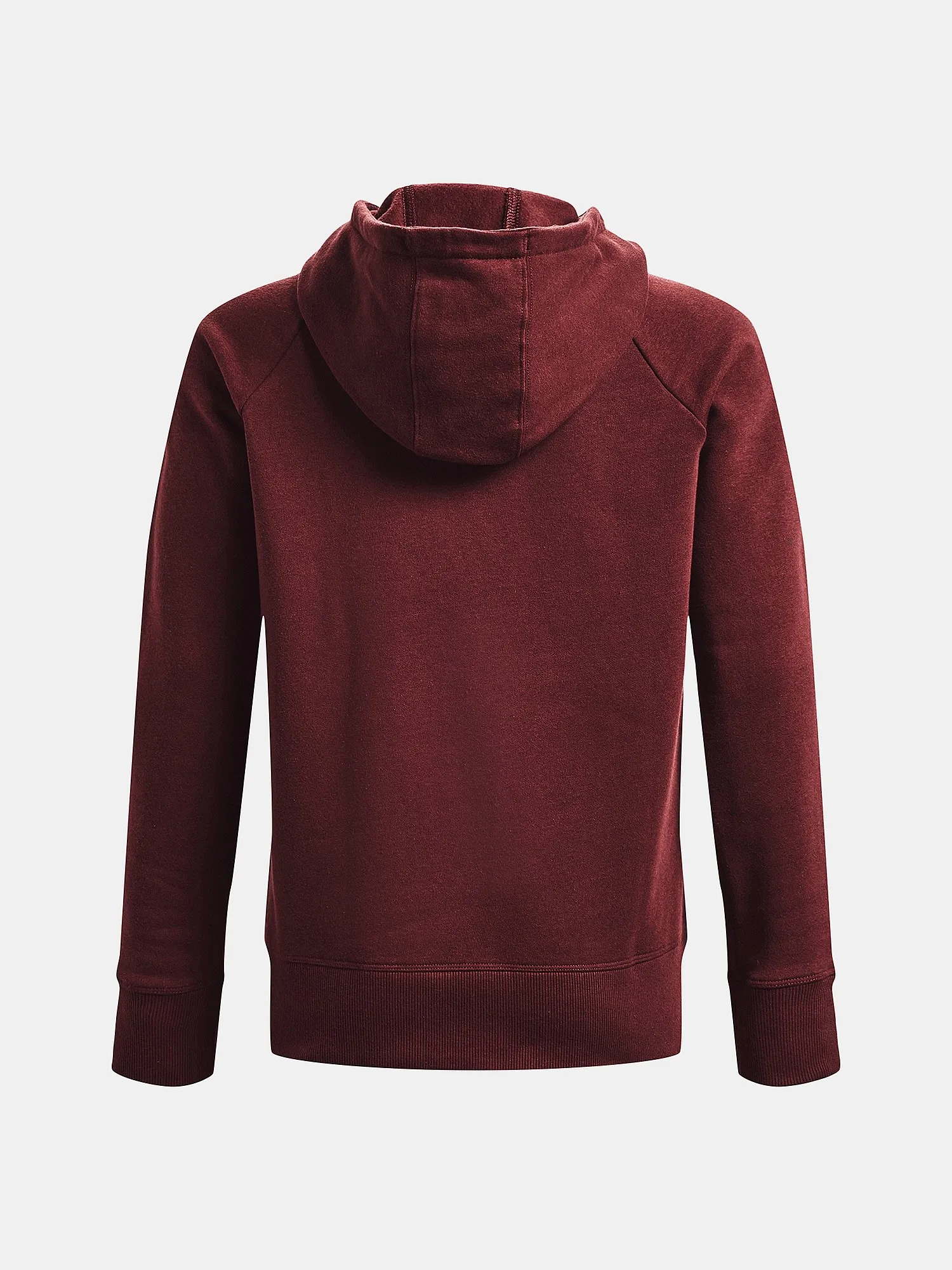 sudadera Under Armour Rival Fleece Logo - Chestnut Red/White - women´s