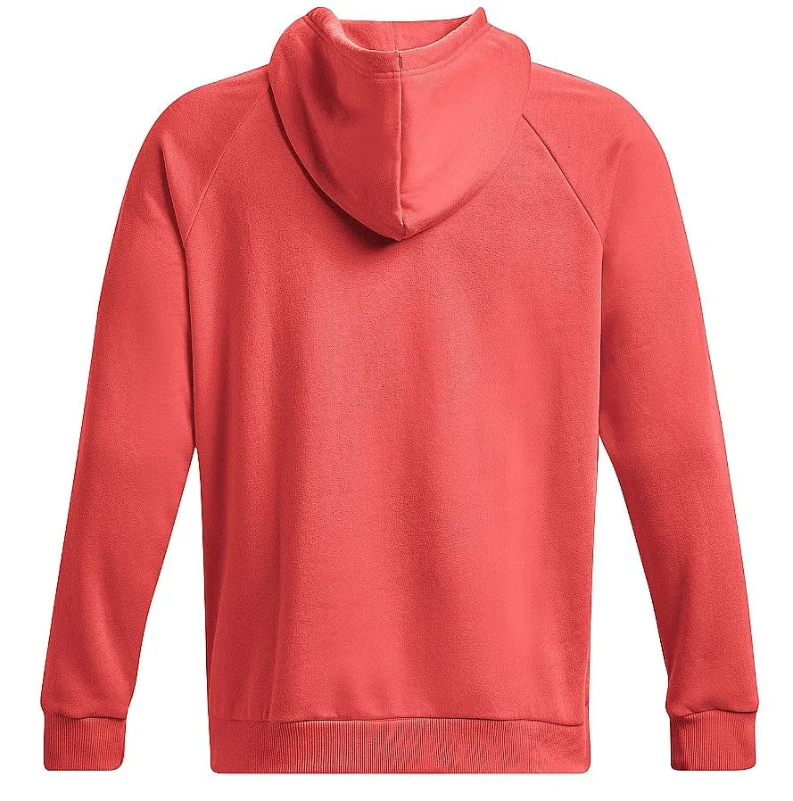 sudadera Under Armour Rival Fleece Logo - Venom Red/White - men´s