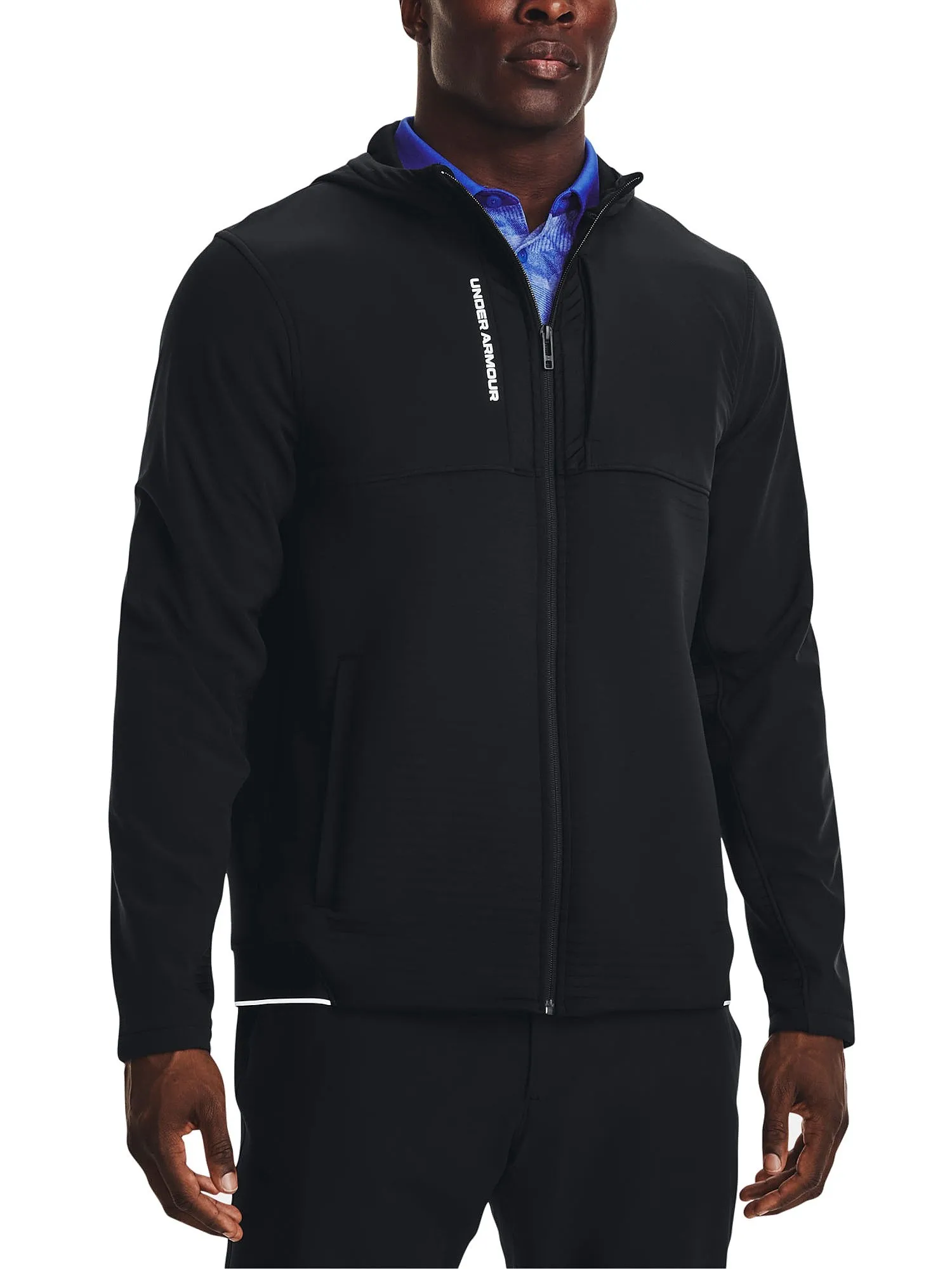 sudadera Under Armour Storm Daytona Zip - 001/Black/Reflective - men´s