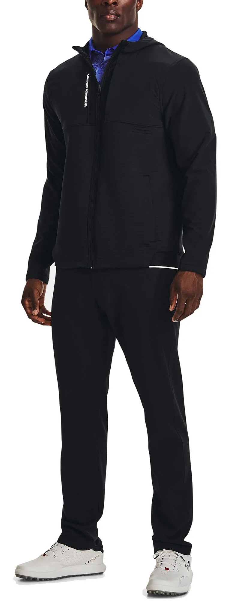 sudadera Under Armour Storm Daytona Zip - 001/Black/Reflective - men´s