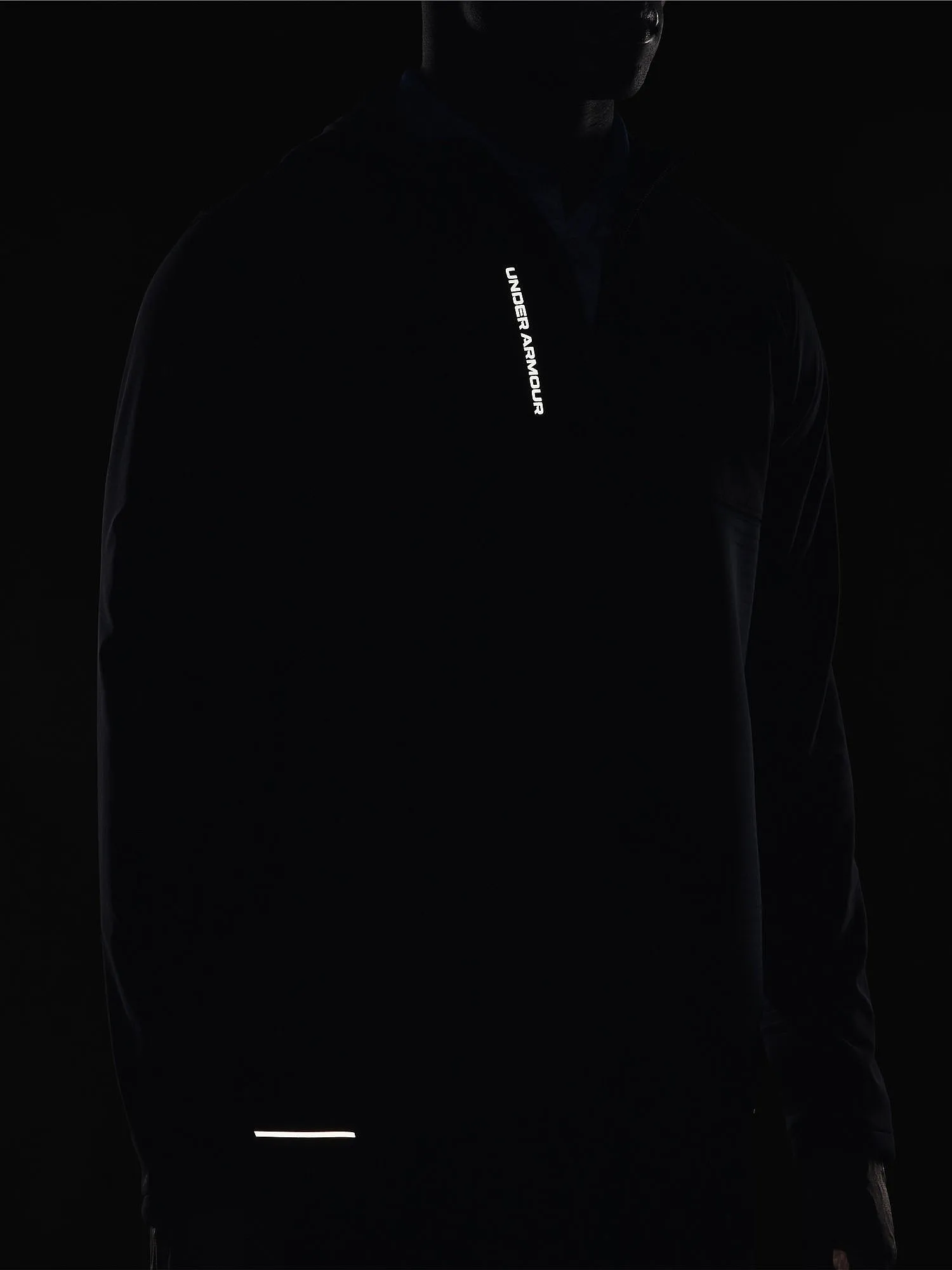 sudadera Under Armour Storm Daytona Zip - 001/Black/Reflective - men´s