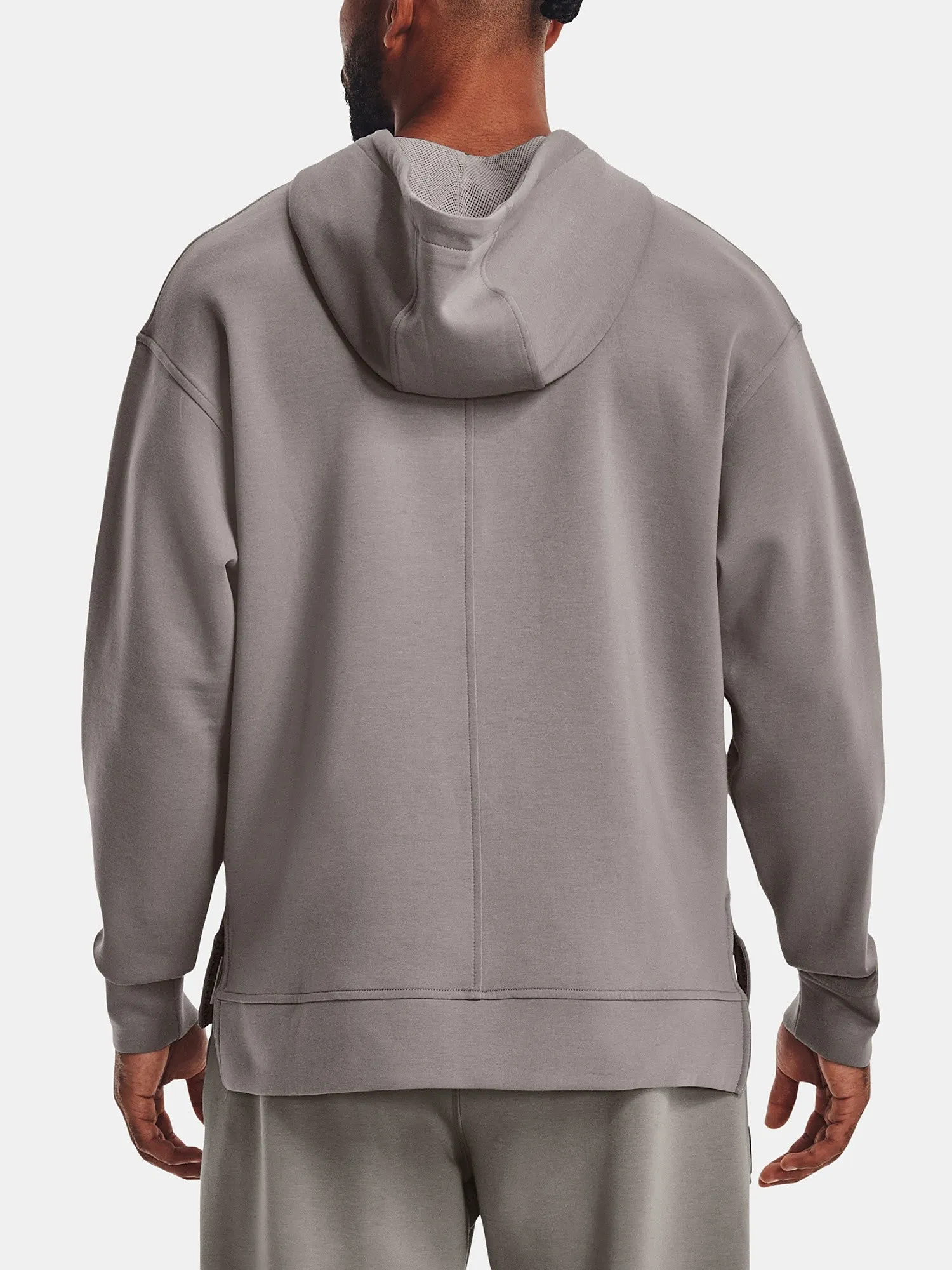 sudadera Under Armour Summit Knit   - Pewter/Phosphor Green