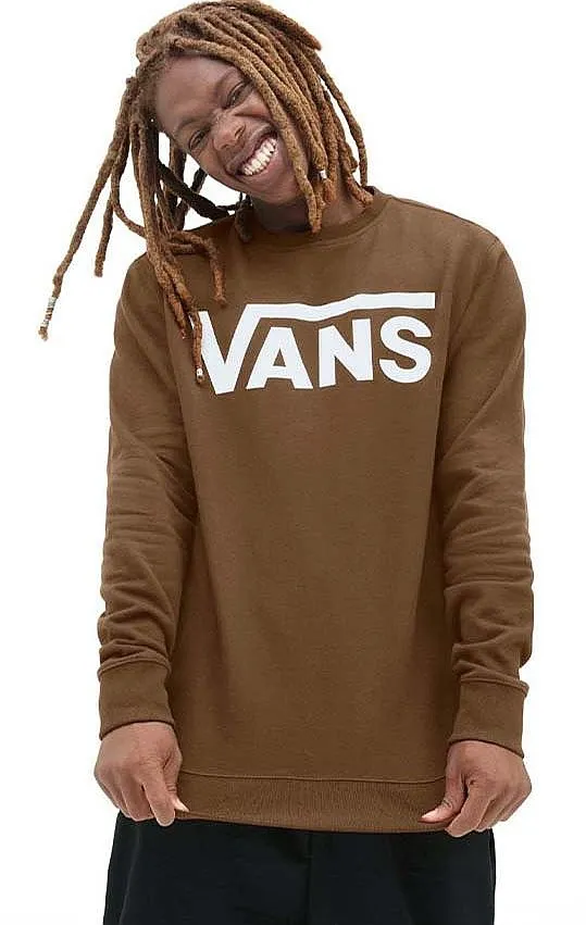 sudadera Vans Classic Crew II - Sepia - men´s