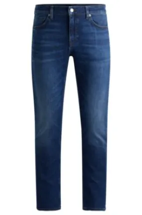 Vaqueros Delaware slim fit de denim azul oscuro supersuave