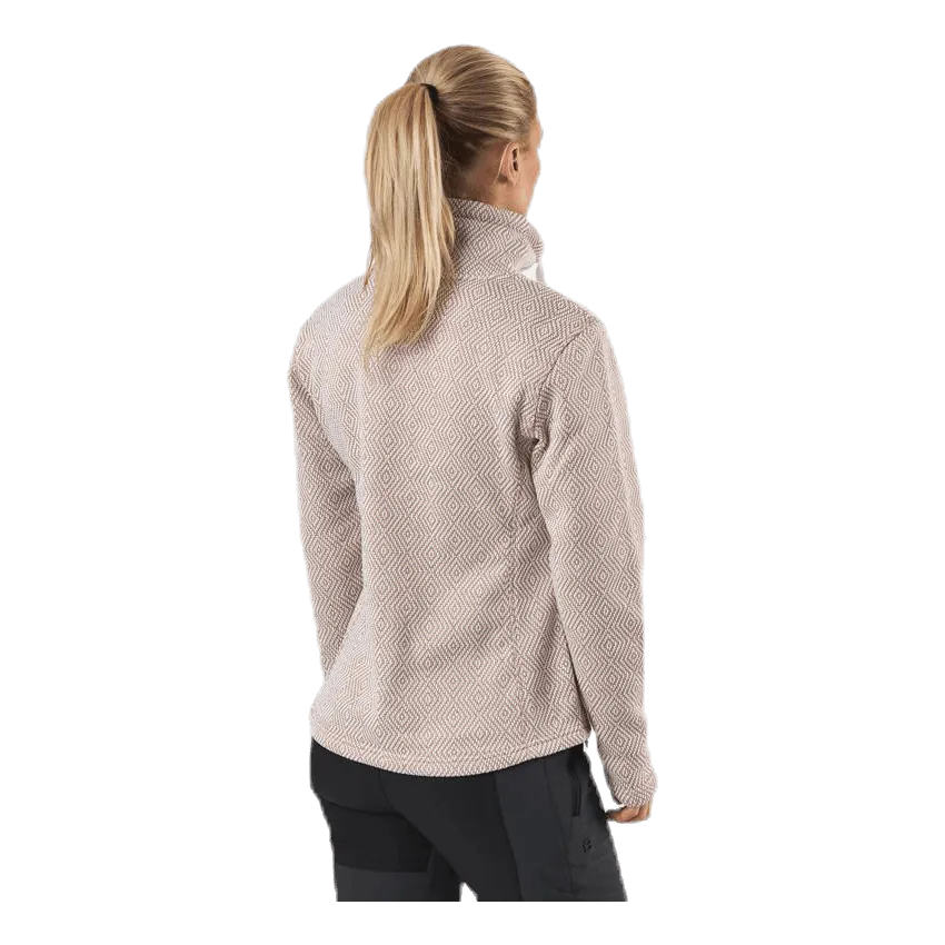 Weather Report Freida Melange Fleece Jacket Beige