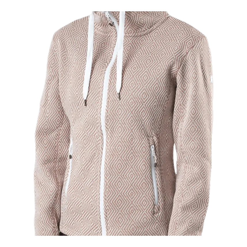 Weather Report Freida Melange Fleece Jacket Beige