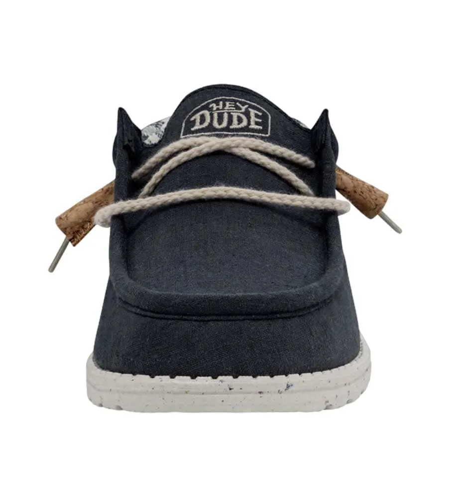 Zapatillas Casual_Hombre_HEYDUDE Wally Linen Natural